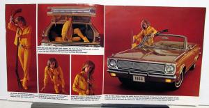 1966 Dodge Dart Sales Brochure Color Original Large Features Options Specs