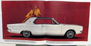 1966 Dodge Dart Sales Brochure Color Original Large Features Options Specs