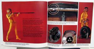 1966 Dodge Dart Sales Brochure Color Original Large Features Options Specs