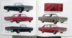 1966 Dodge Dart Sales Brochure Color Original Large Features Options Specs