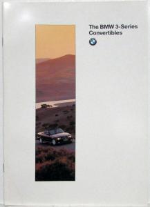 1996 BMW 3-Series Convertibles Sales Brochure