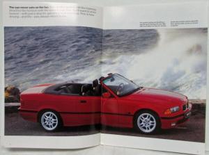 1996 BMW 3-Series Convertibles Sales Brochure