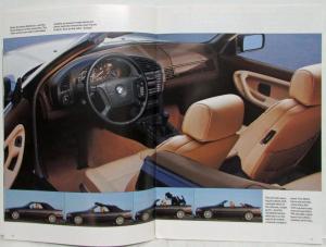 1996 BMW 3-Series Convertibles Sales Brochure