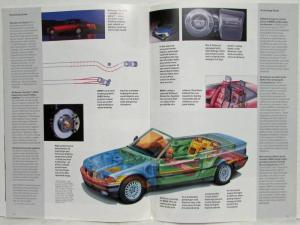 1996 BMW 3-Series Convertibles Sales Brochure