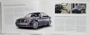 2007 BMW The Ultimate Driving Machine Full Line of Vehicles Sales Brochure