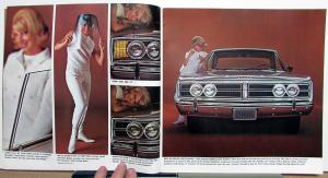 1966 Dodge Coronet 440 500 Oversized Sales Brochure Color Original 383