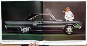 1966 Dodge Coronet 440 500 Oversized Sales Brochure Color Original 383