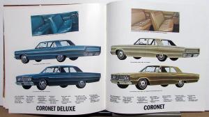 1966 Dodge Coronet 440 500 Oversized Sales Brochure Color Original 383