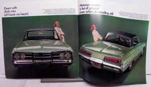 1967 Dodge Polara Monaco Sales Brochure Color Original Large