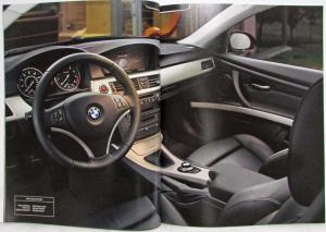 2008 BMW 3 Series Coupe Prestige Sales Brochure