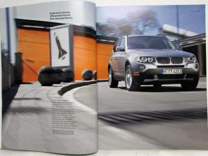 2009 BMW X3 Sports Activity Vehicle Prestige Sales Brochure