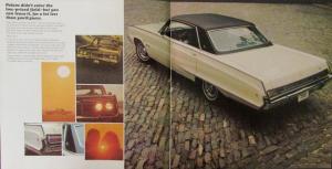 1968 Dodge Polara Sales Brochure Color Original