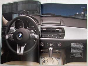 2006 BMW New Z4 Roadster and Coupe Prestige Sales Brochure - German Text