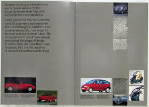 1993 BMW Z13 an Idea Becomes a Concept Sales Brochure