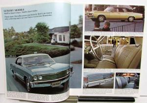 1967 Chevrolet Chevelle SS 396 Malibu 300 Deluxe Concours Wagon Brochure Revised