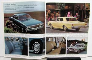 1967 Chevrolet Chevelle SS 396 Malibu 300 Deluxe Concours Wagon Brochure Revised