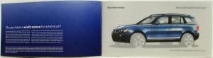 2004 BMW X3 Sports Activity Vehicle Sales Brochure