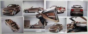 2002 BMW CS1 Concept Car Media Information Press Kit - French Text