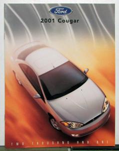 2001 Ford Cougar Paint Colors Options Features Sales Brochure CANADIAN