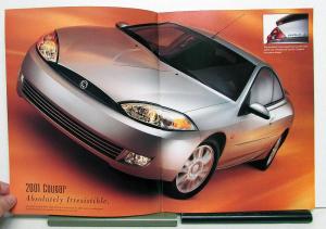 2001 Ford Cougar Paint Colors Options Features Sales Brochure CANADIAN