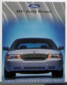 2001 Ford Grand Marquis Paint Colors Options Features Sales Brochure CANADIAN