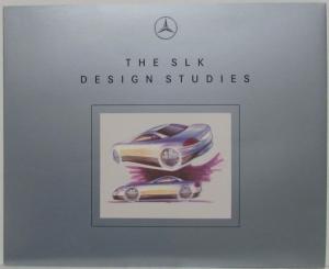 1994 Mercedes-Benz SLK Design Studies Inspiring Study in Purity Sales Folder