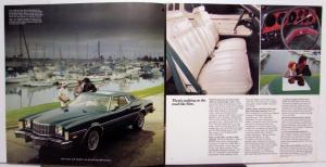 1976 Ford Elite Specifications Options XL Sales Brochure