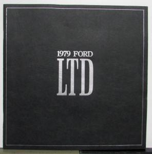 1979 Ford LTD Specifications Paint Chips Options Sales Brochure