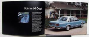 1978 Ford Fairmont Station Wagons Specifications Paint Chips Sales Brochure