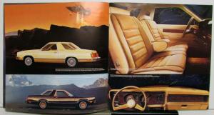 1978 Ford Fairmont Futura Features Options Specs Sales Brochure