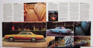 1976 Ford LTD Brougham Landau Features Options Specs Sales Brochure