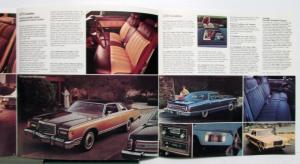 1976 Ford LTD Brougham Landau Features Options Specs Sales Brochure