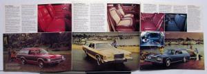 1976 Ford Station Wagons Torino Pinto LTD Features Options Specs Brochure