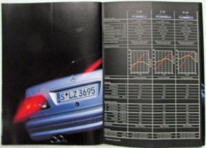 1997 Mercedes-Benz AMG More Emotions per Kilometer Sales Brochure - German Text