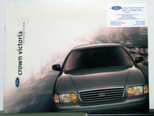 1999 Ford Crown Victoria Specifications Options Slides Sales Brochure