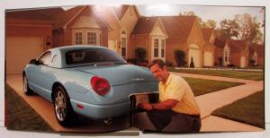 2002 Ford Thunderbird Paint Chips Diagrams Specifications Sales Brochure