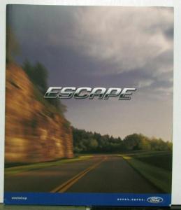 2005 Ford Escape Paint Chips Diagrams Specs Colors Brochure JAPANESE TEXT