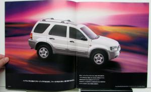 2005 Ford Escape Paint Chips Diagrams Specs Colors Brochure JAPANESE TEXT