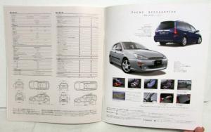 2010 Ford Focus GHIA Diagram Specifications Options Sales Brochure JAPANESE TEXT