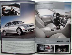 2006 Mercedes-Benz C-Class Sports Sedans Sales Brochure - C230 C350 C55 AMG