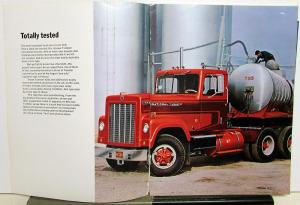 1971 International IH Transtar 4200 4300 HD Truck Features Sales Brochure Orig