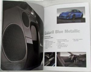 2008 Porsche Exclusive Ultimate Personalization Program Sales Catalog