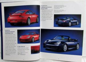 2002 Porsche 911 Type 996 Models Tequipment Accessories Sales Brochure - French