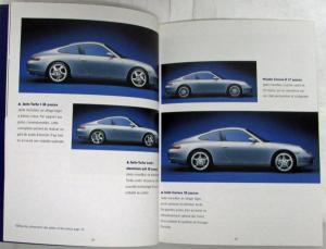 2002 Porsche 911 Type 996 Models Tequipment Accessories Sales Brochure - French