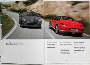 2008 Porsche New Boxster Small Format Prestige Sales Brochure