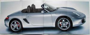 2006 Porsche Boxster Prestige Sales Brochure Hardback Book - German Text