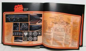 1985 Oldsmobile Calais Firenza Cruiser Options Accessories Sales Brochure