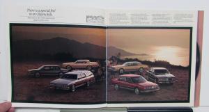 1985 Oldsmobile 98 Regency Delta 88 Royale Toronado Custom Cruiser Brochure