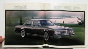 1985 Oldsmobile 98 Regency Delta 88 Royale Toronado Custom Cruiser Brochure