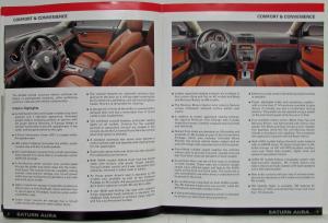 2007 Saturn Aura Dealer Salesman Product Guide